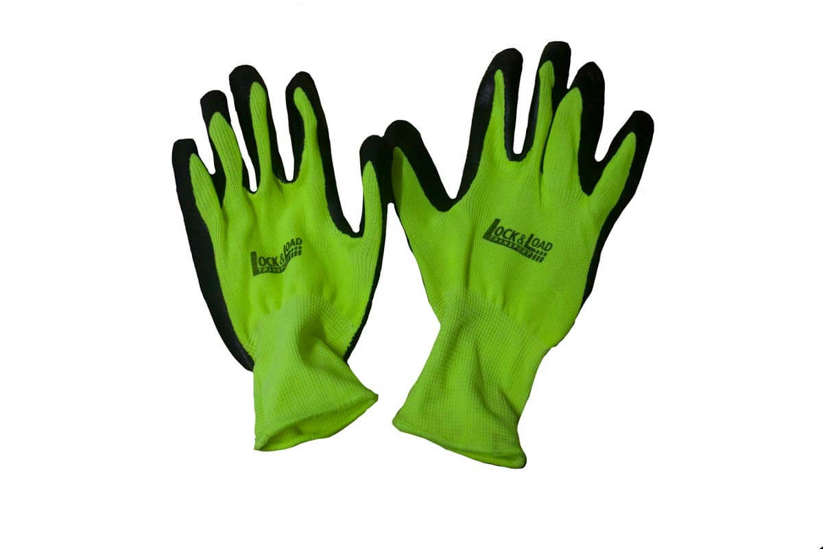 Lock & Load Fluro Yellow Gloves (Pair)