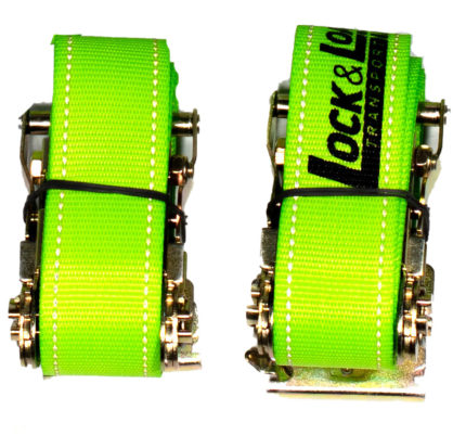 Lock and Load Wheel Chock Strap Kit of 2